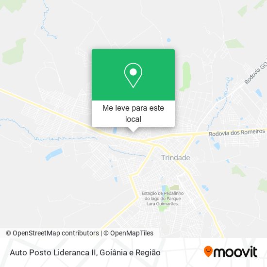 Auto Posto Lideranca II mapa