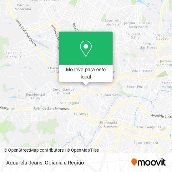 Aquarela Jeans mapa