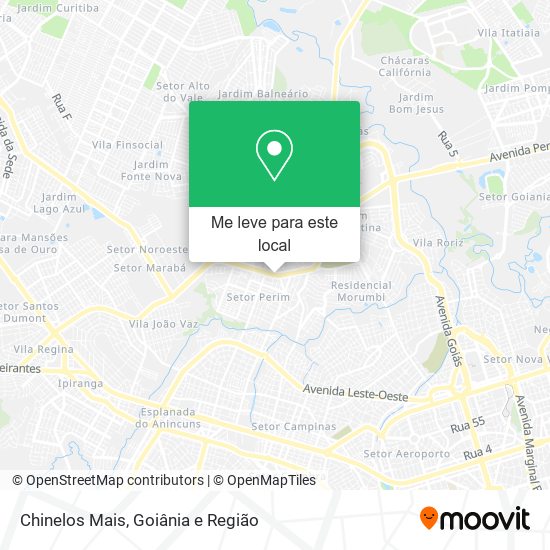 Chinelos Mais mapa