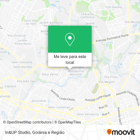 In&UP Studio mapa