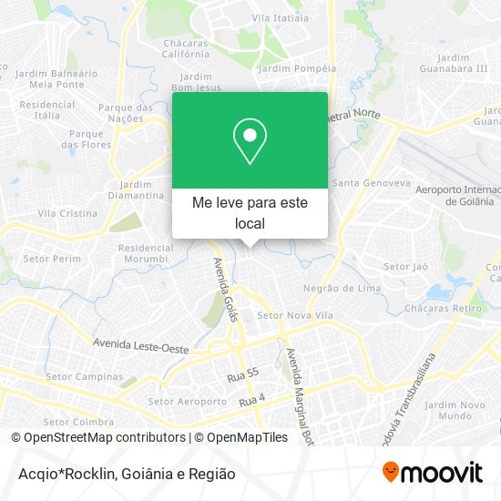 Acqio*Rocklin mapa