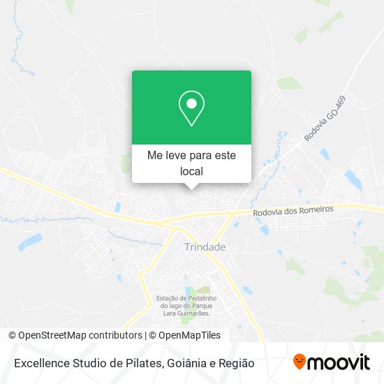 Excellence Studio de Pilates mapa