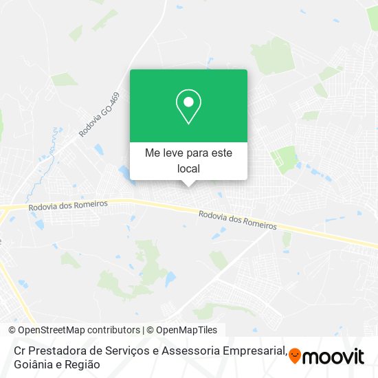 Cr Prestadora de Serviços e Assessoria Empresarial mapa