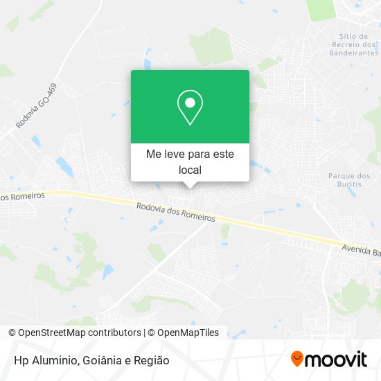Hp Aluminio mapa
