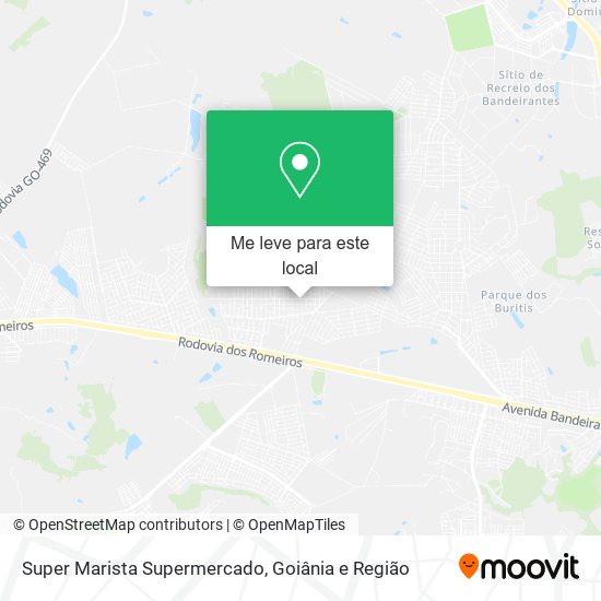 Super Marista Supermercado mapa