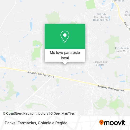 Panvel Farmácias mapa
