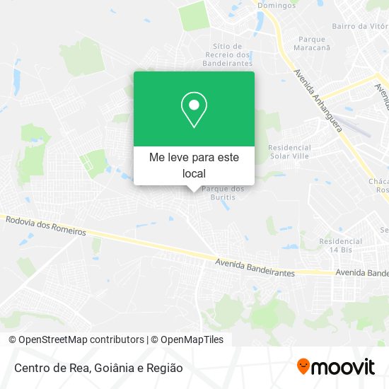 Centro de Rea mapa