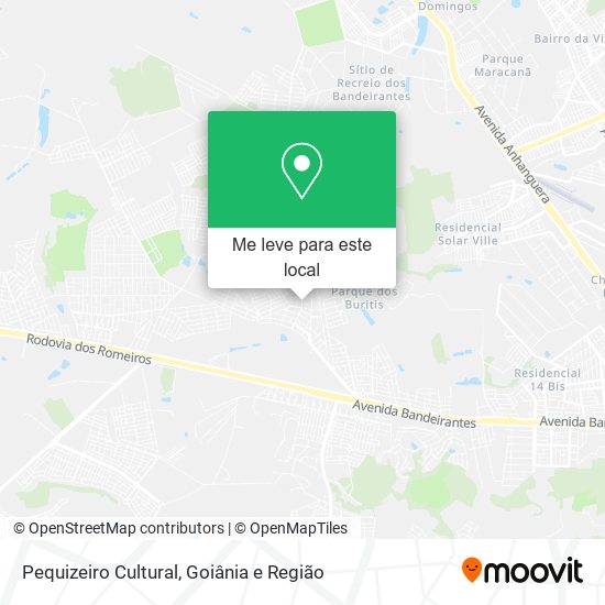 Pequizeiro Cultural mapa