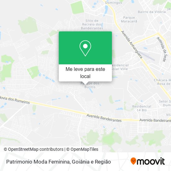 Patrimonio Moda Feminina mapa