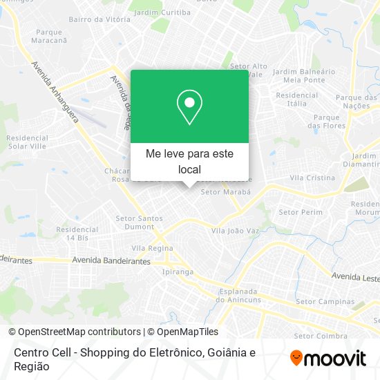 Centro Cell - Shopping do Eletrônico mapa