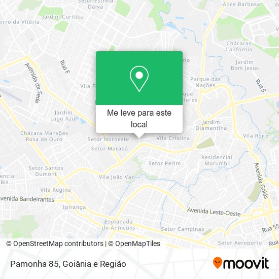 Pamonha 85 mapa