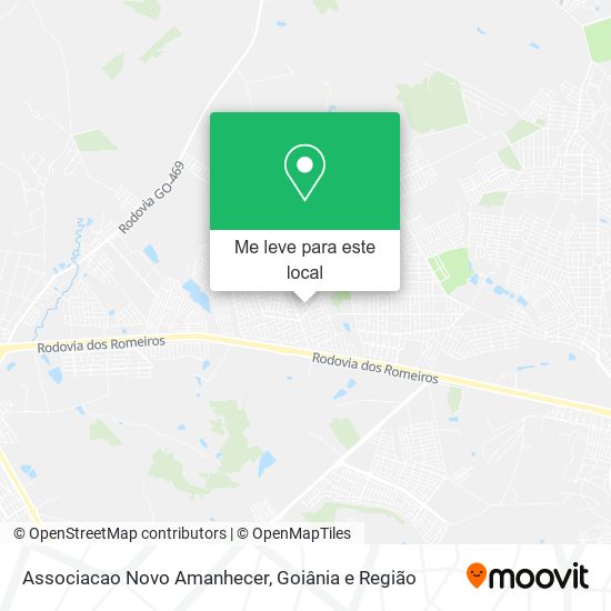 Associacao Novo Amanhecer mapa