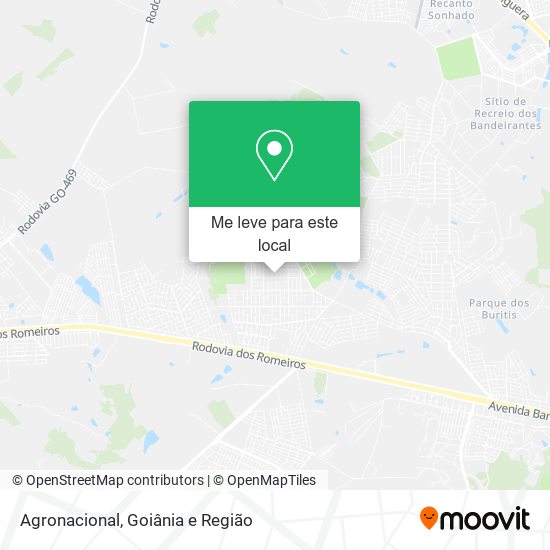 Agronacional mapa