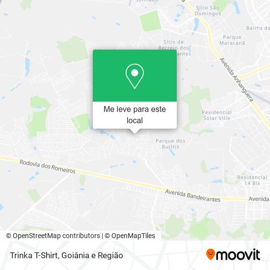 Trinka T-Shirt mapa