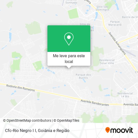 Cfc-Rio Negro I I mapa