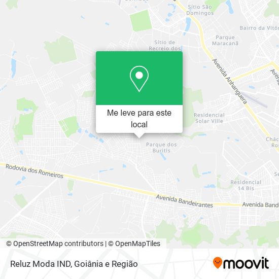 Reluz Moda IND mapa