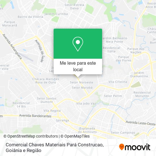 Comercial Chaves Materiais Pará Construcao mapa