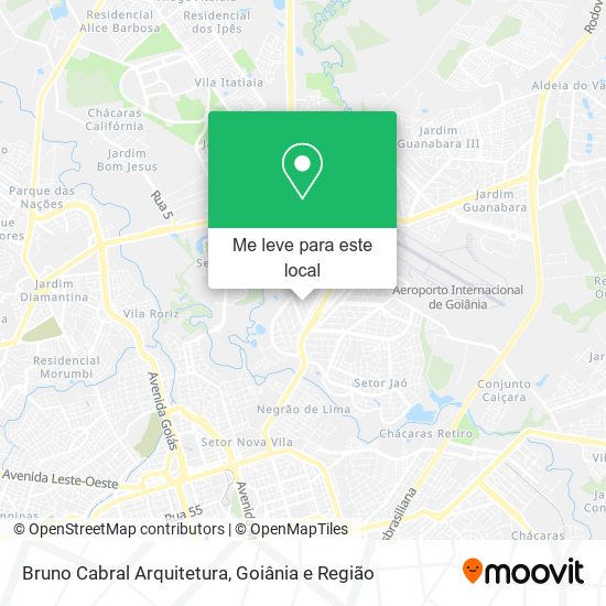 Bruno Cabral Arquitetura mapa