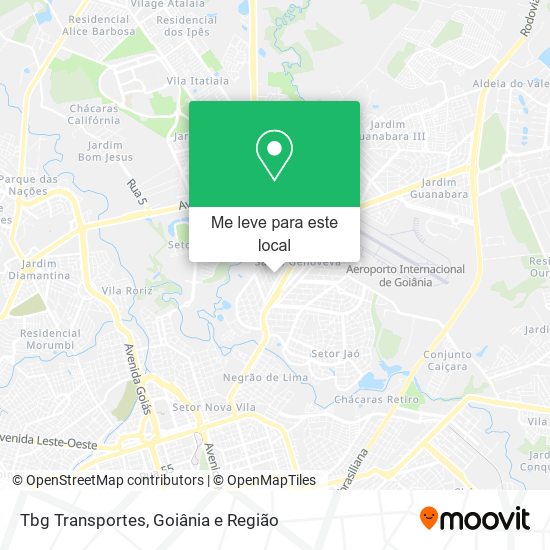 Tbg Transportes mapa