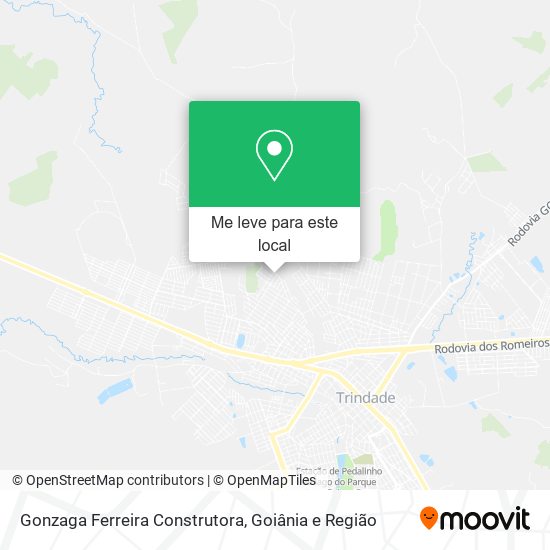Gonzaga Ferreira Construtora mapa