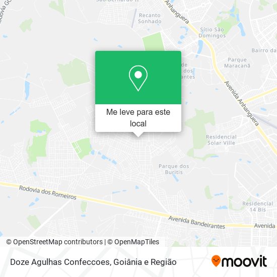 Doze Agulhas Confeccoes mapa