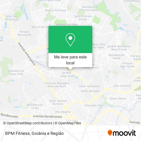 BPM Fitness mapa