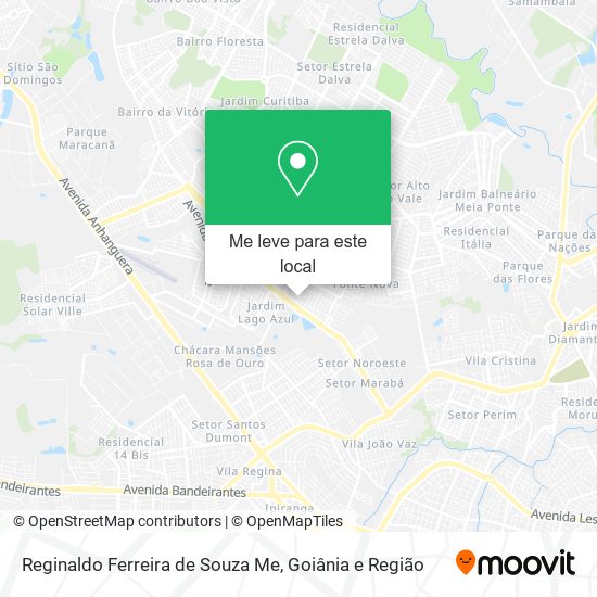 Reginaldo Ferreira de Souza Me mapa