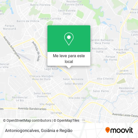 Antoniogoncalves mapa