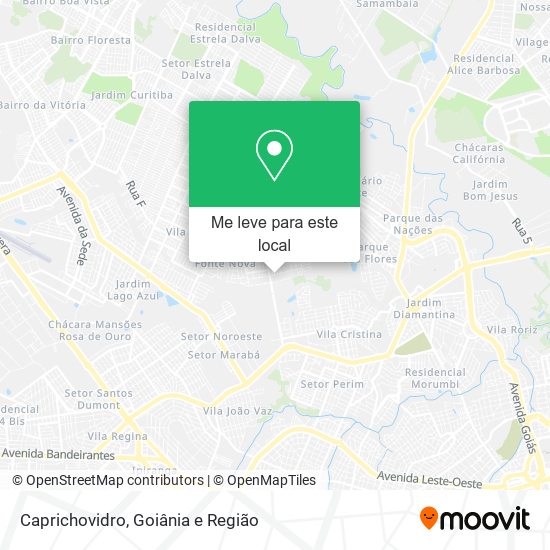 Caprichovidro mapa