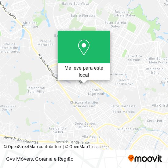Gvs Móveis mapa