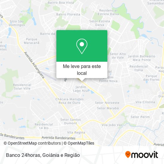Banco 24horas mapa