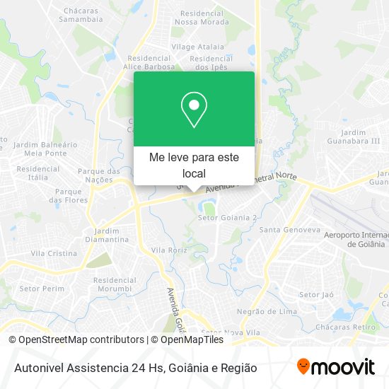Autonivel Assistencia 24 Hs mapa