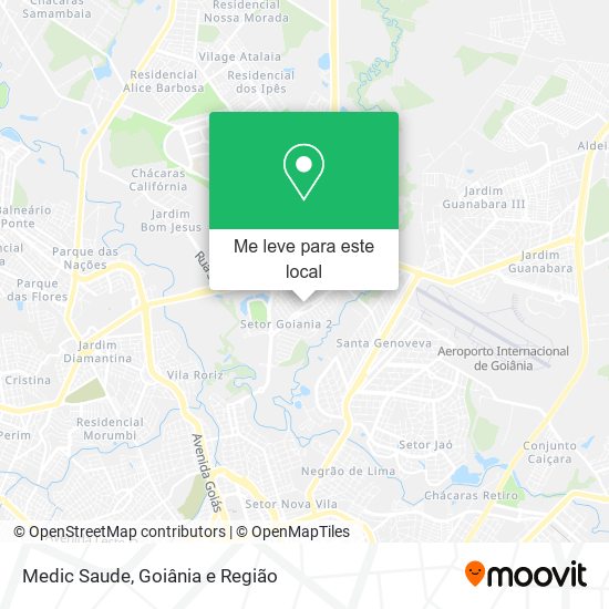 Medic Saude mapa
