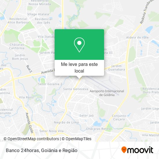 Banco 24horas mapa