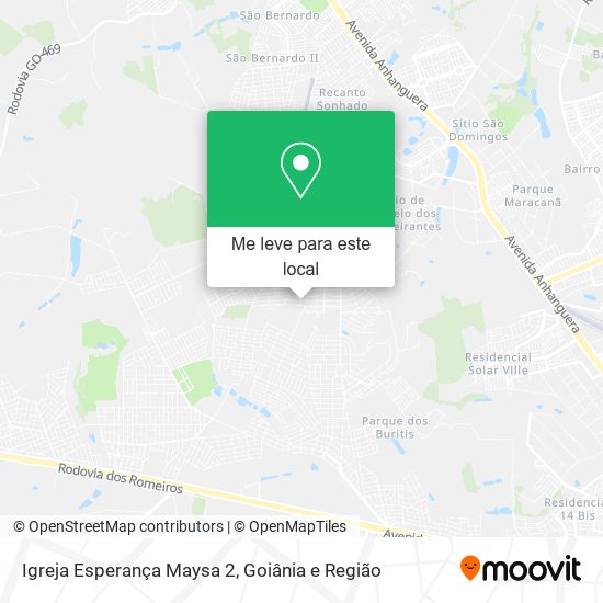 Igreja Esperança Maysa 2 mapa