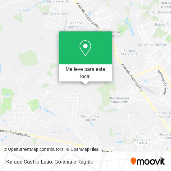 Kaique Castro Leão mapa