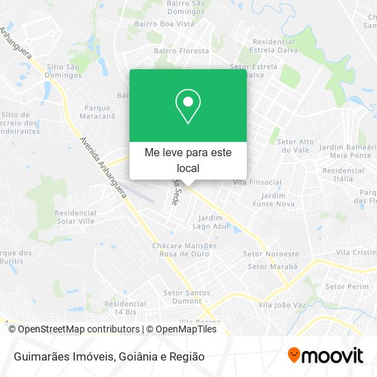 Guimarães Imóveis mapa