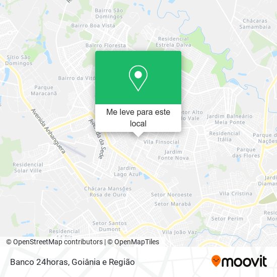 Banco 24horas mapa