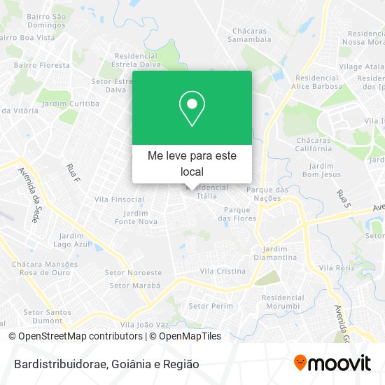 Bardistribuidorae mapa