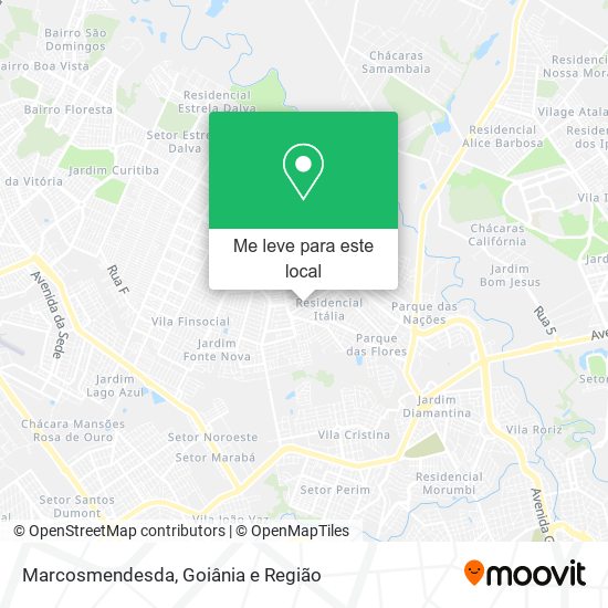 Marcosmendesda mapa