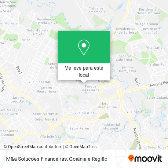 M&a Solucoes Financeiras mapa