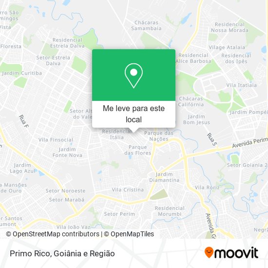 Primo Rico mapa