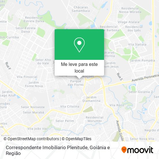 Correspondente Imobiliario Plenitude mapa
