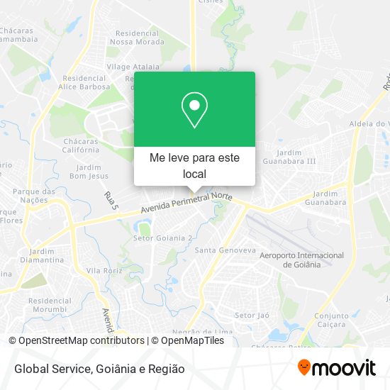 Global Service mapa