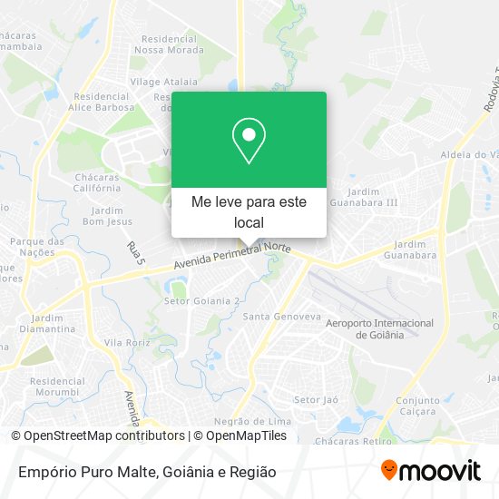 Empório Puro Malte mapa