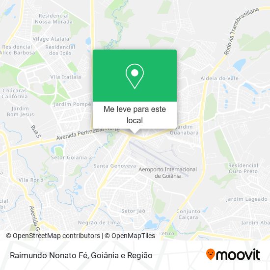 Raimundo Nonato Fé mapa