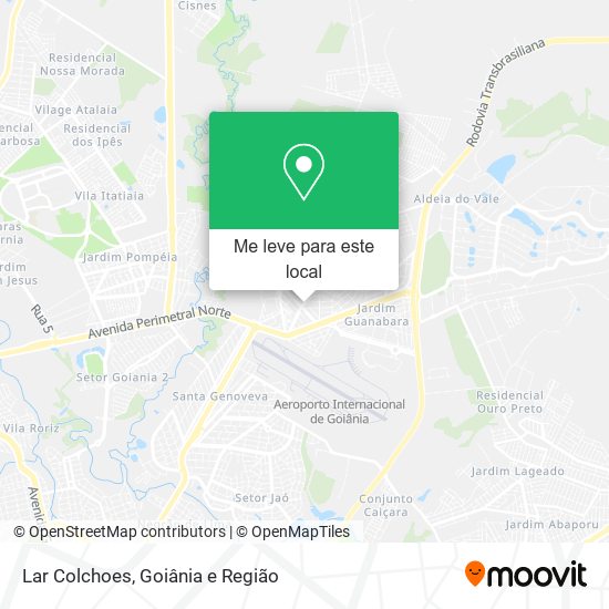 Lar Colchoes mapa