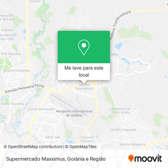 Supermercado Maxximus mapa