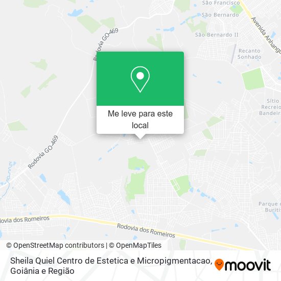 Sheila Quiel Centro de Estetica e Micropigmentacao mapa