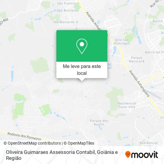 Oliveira Guimaraes Assessoria Contabil mapa